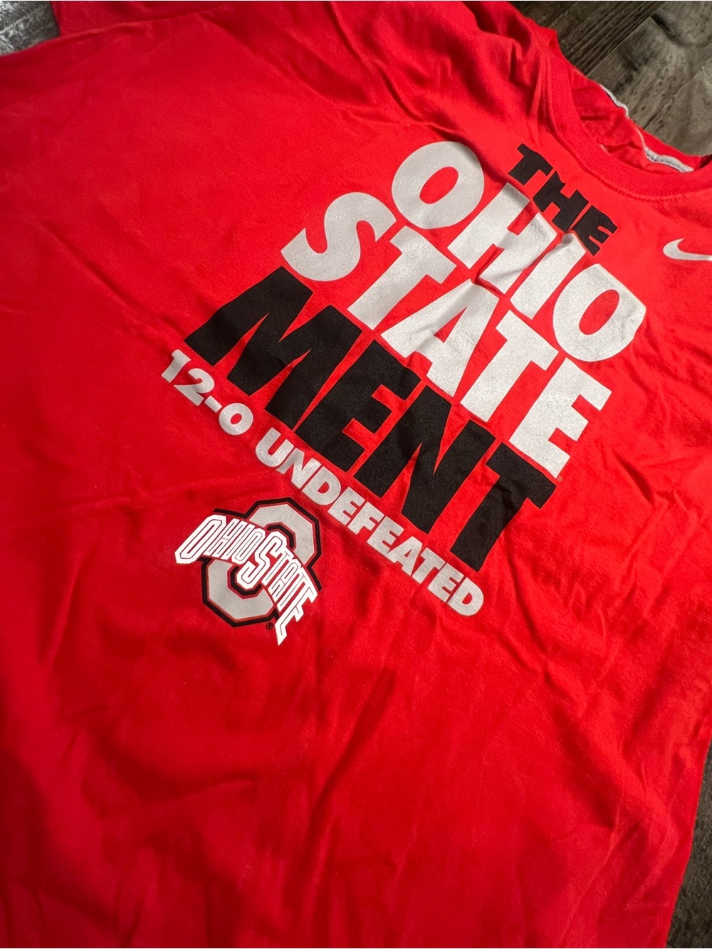 Nike Red Graphic Logo T-Shirt